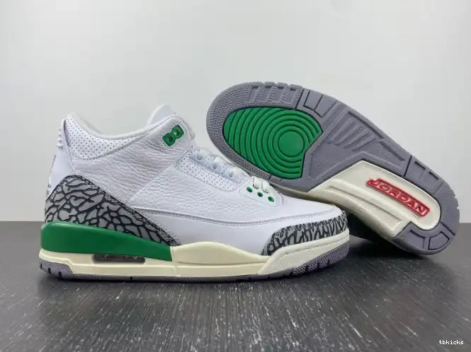 Rep TB Jordan Green Lucky Retro 3 (W) CK9246-136 0604